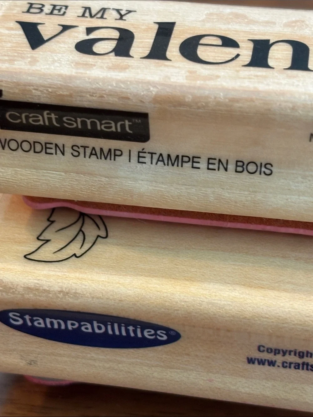 Stampin Up! lot wooden
